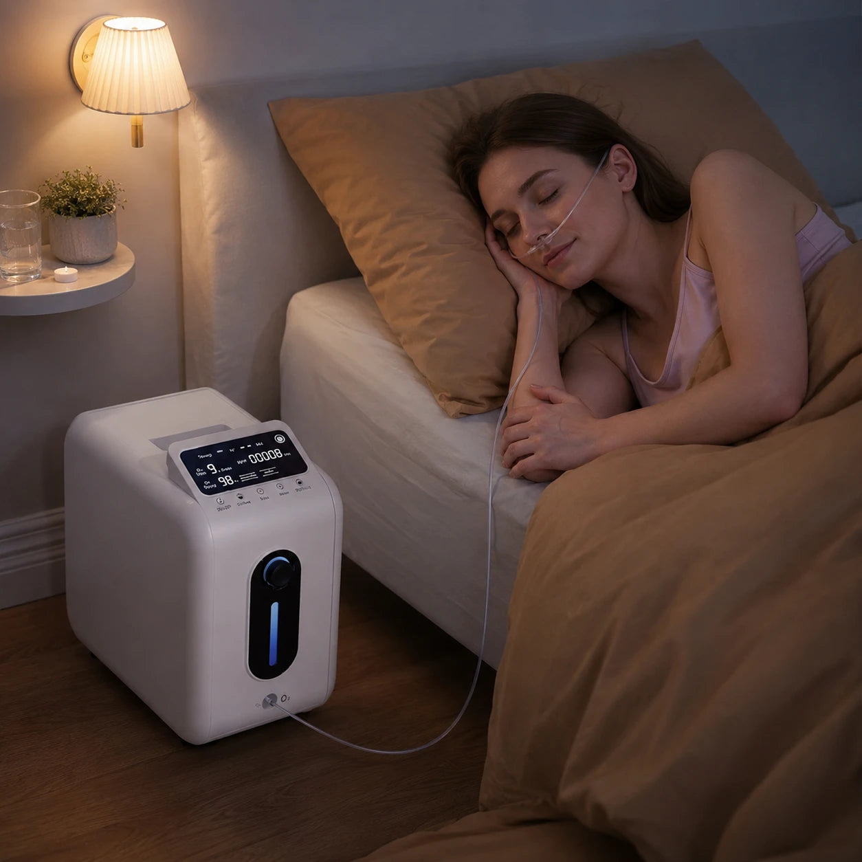 A18 1–9L home oxygen concentrator for convenient daily oxygen therapy at home