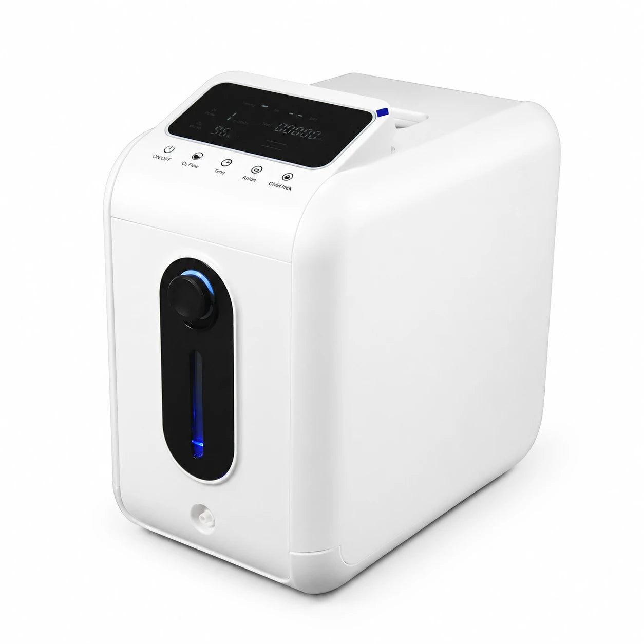Right front view of the A18 9L home oxygen concentrator